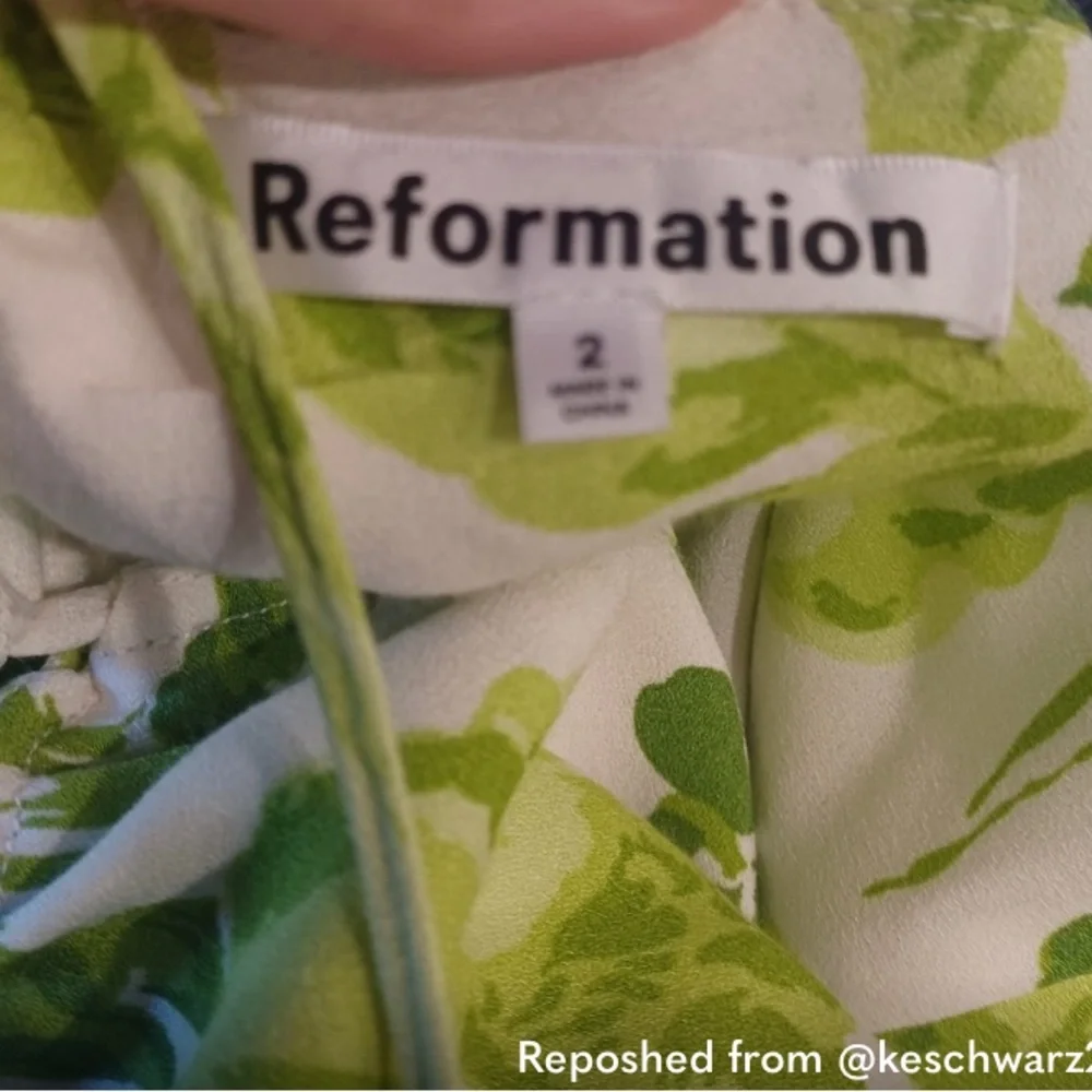 Reformation Dover Dress In Rialto - Picture 4 of 6